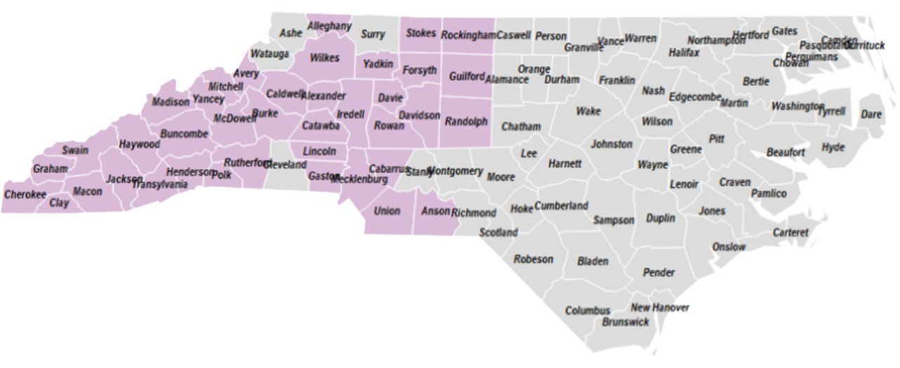 2025 NC MP Coverage Area